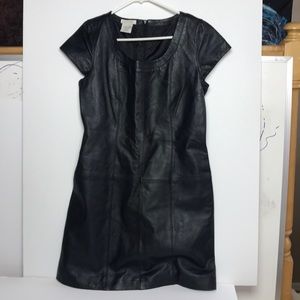 Boston Proper leather dress. Size Large women’s.